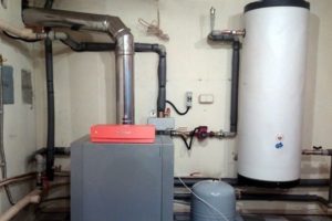 What does a gas boiler look like?