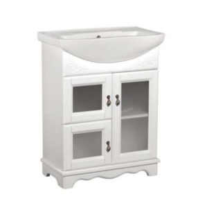 glass in the cabinet part