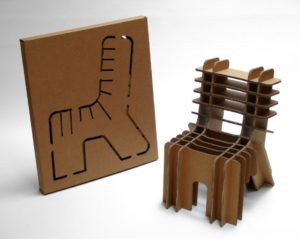 Cardboard chair