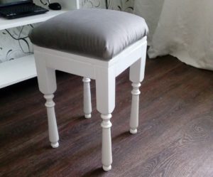 stool with soft seat