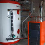 Thermal accumulator in the heating system.
