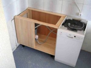 cabinet without door