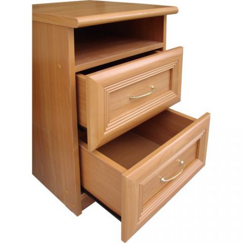 how to assemble a bedside table with drawers