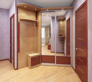 top of the hallway closet