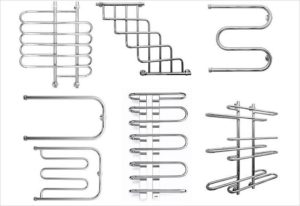 types of heated towel rails