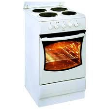 electric stove with pancakes