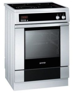 oven with electric oven