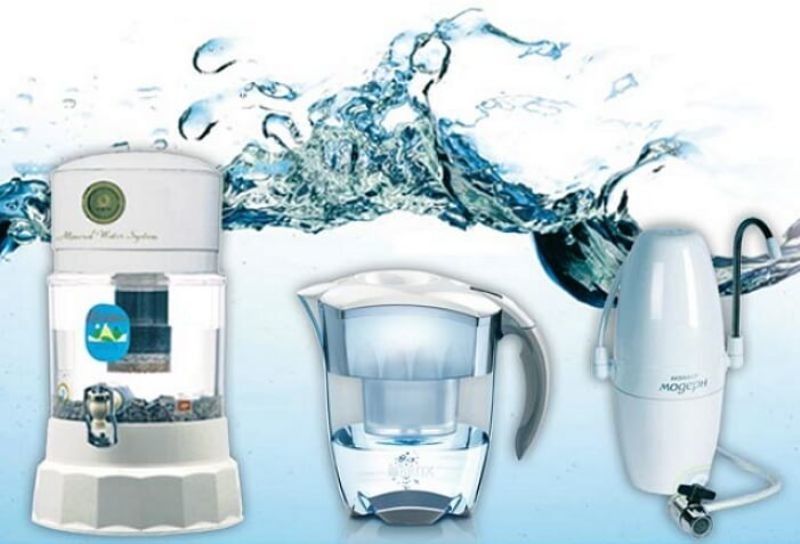 types of water filters