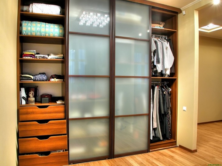 built-in wardrobe
