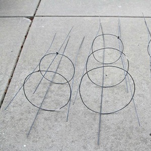 Christmas tree frame