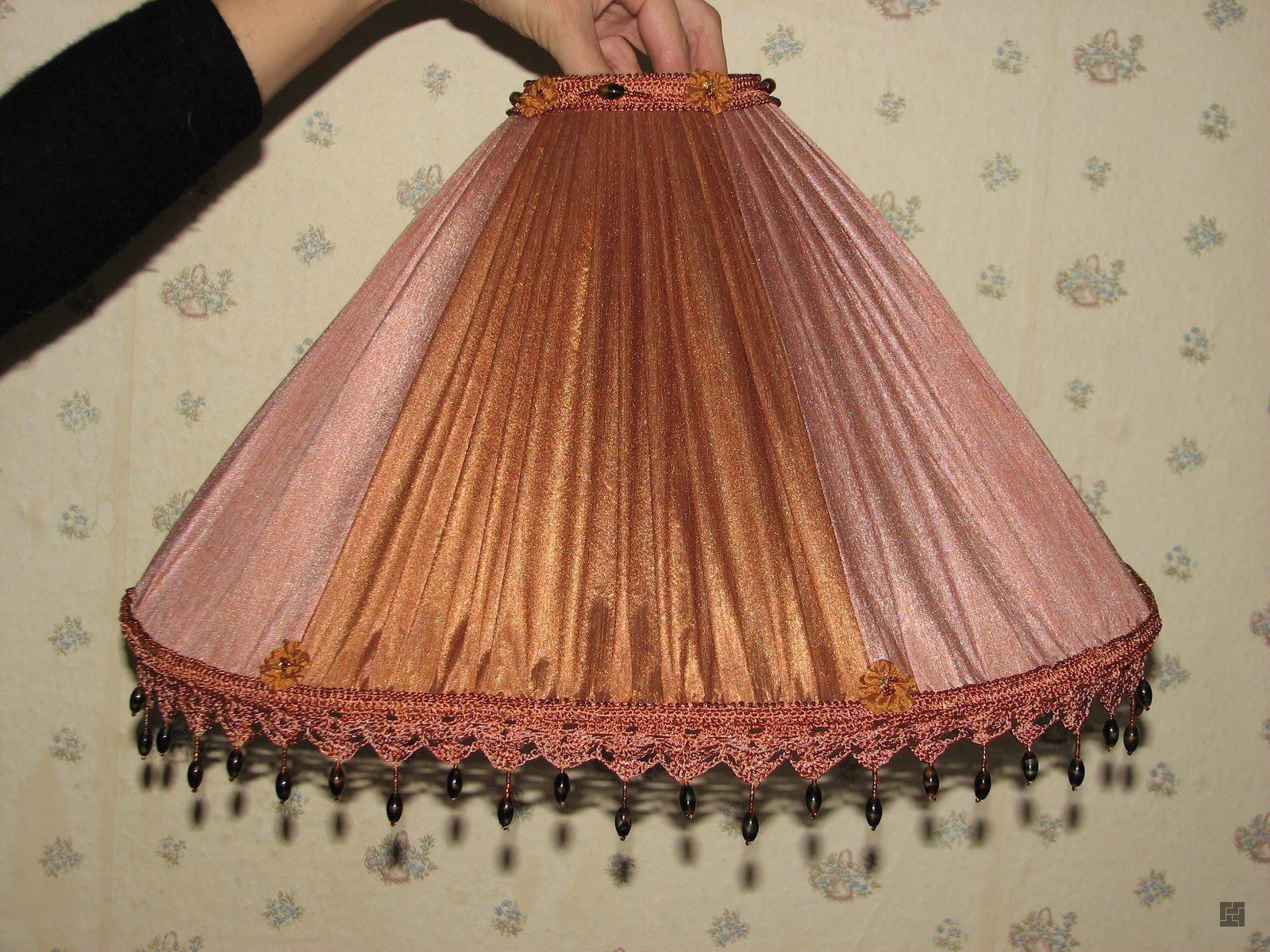 DIY lampshade for floor lamp