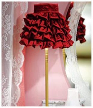 DIY lampshade for floor lamp