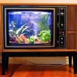 DIY aquarium from an old TV