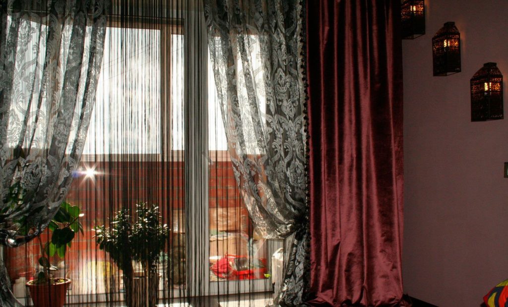Art Deco curtains