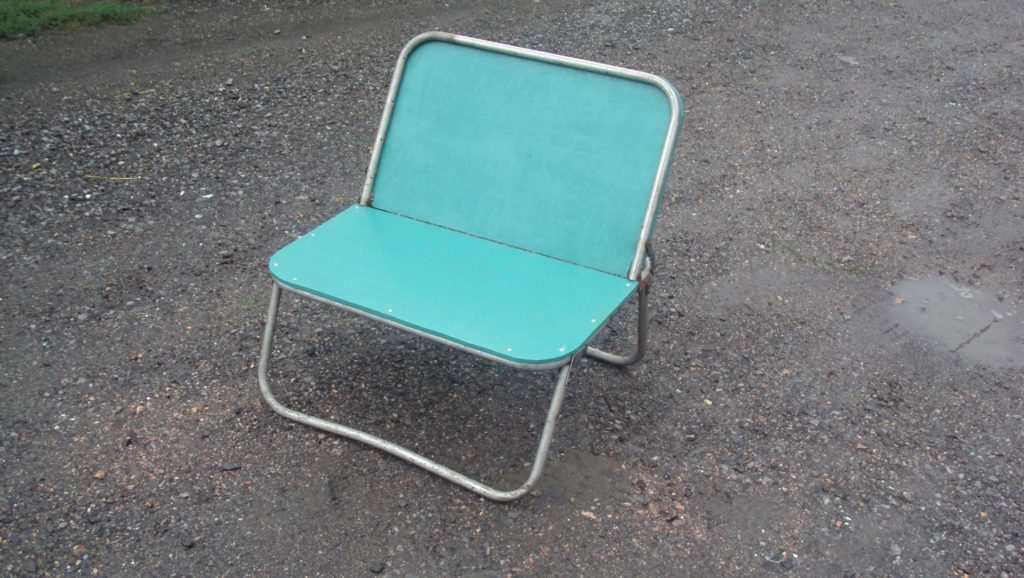 chair from an old cot