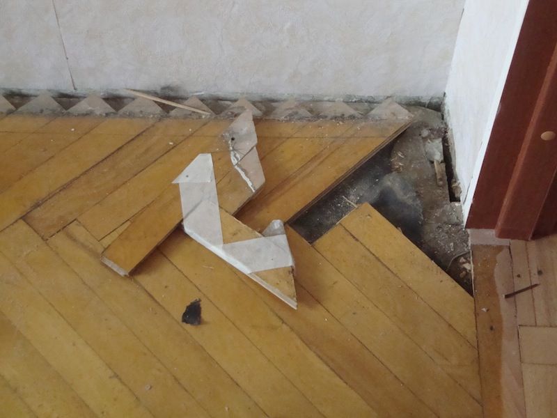 Parquet dismantling