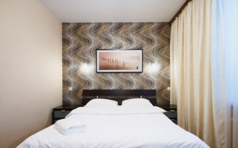 Bedroom design in Khrushchev