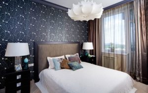 Bedroom design in Khrushchev