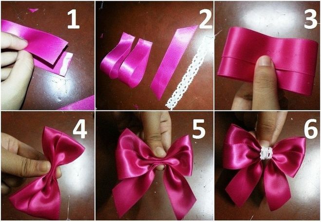 Making bows.