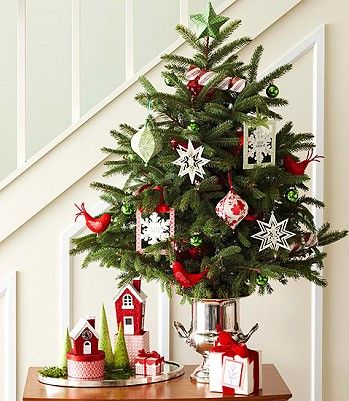 Where to place the Christmas tree