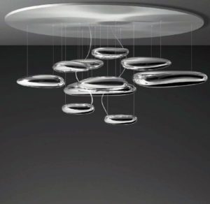 High-tech chandelier