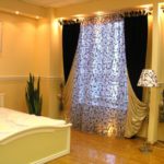 Option for curtains for the bedroom.