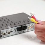 Connecting a digital set-top box.