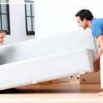 How to lay linoleum in a room with furniture