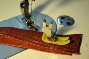 How to sew leather on a sewing machine