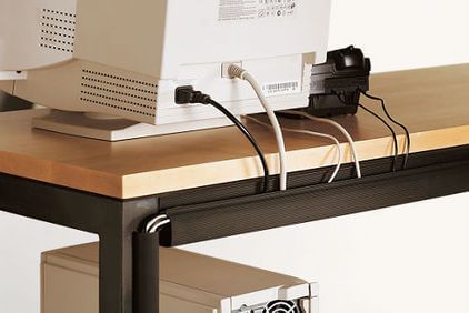 How to hide wires from a computer