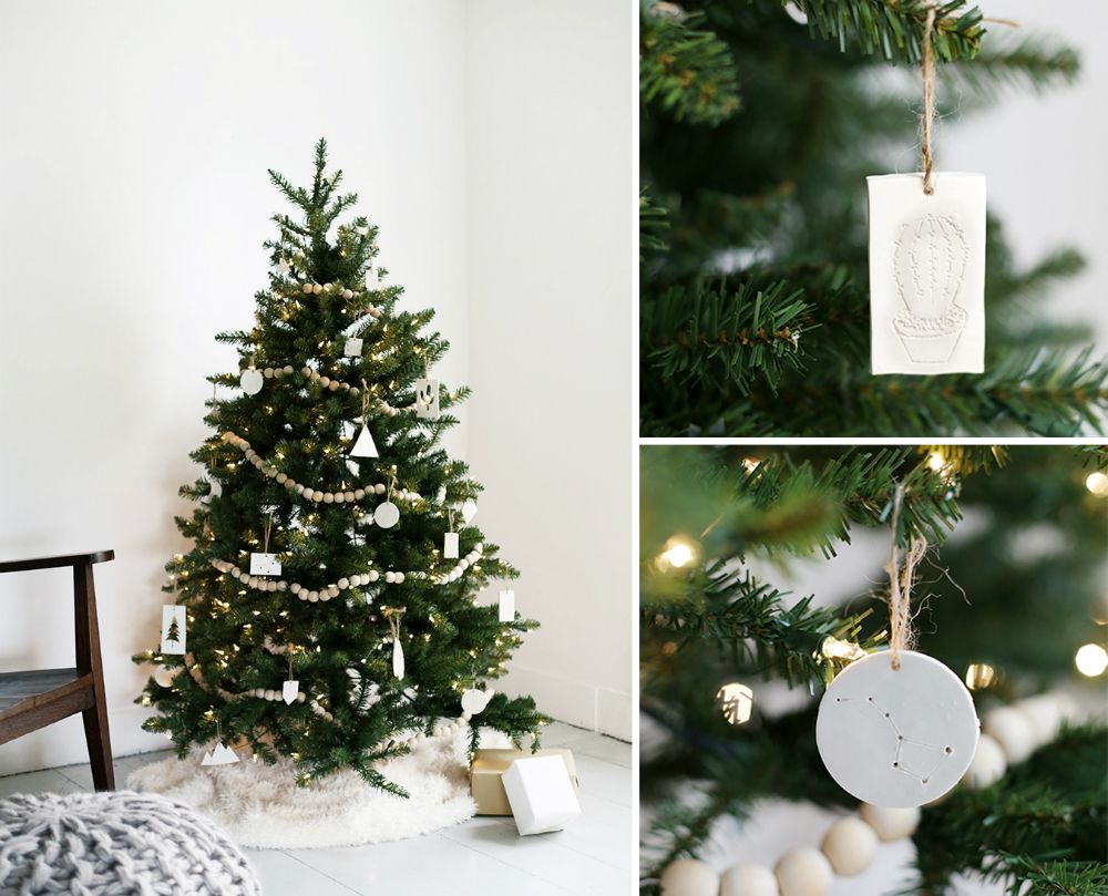 How to decorate a small tree