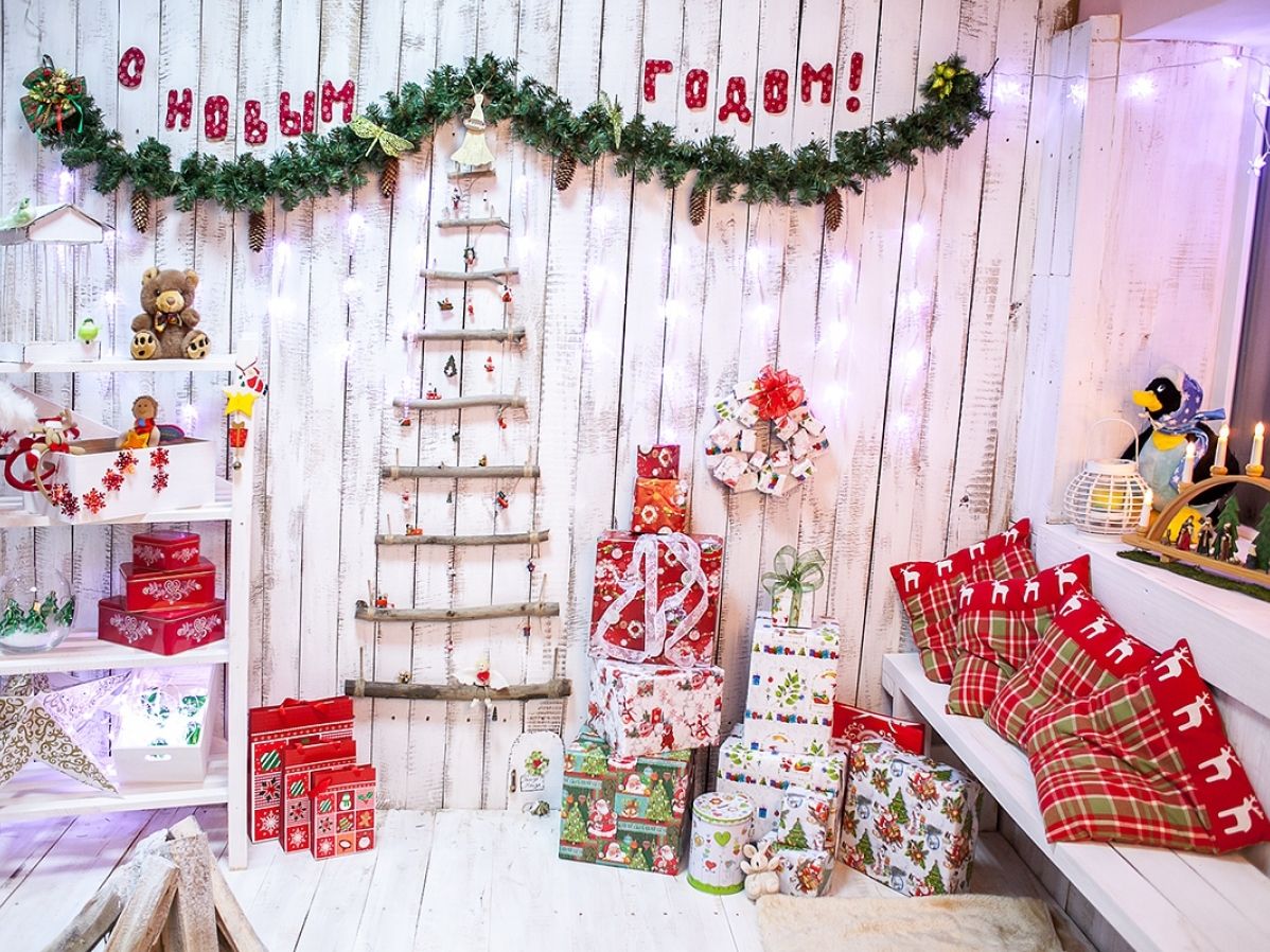 Bedroom decoration for the New Year