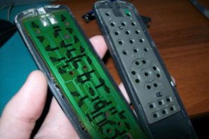 Cleaning the remote control