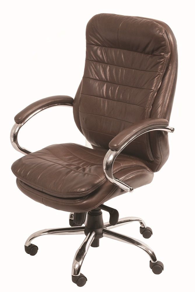 Leather executive chair.