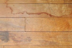 How to fill a hole in a laminate floor using wood putty