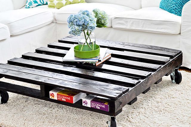 DIY coffee table