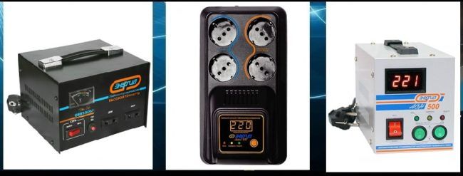 Types of stabilizers.