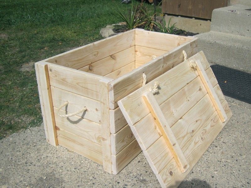 DIY floor chest