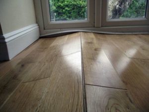 Mistakes when laying laminate flooring