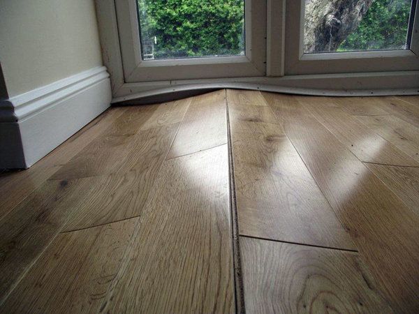 Mistakes when laying laminate flooring