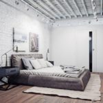 The main attributes of the Scandinavian style in the bedroom interior