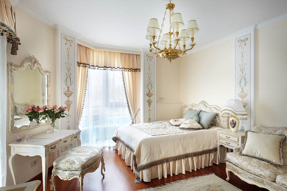 Basic rules for creating a bedroom design in pastel colors
