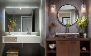 Features of choosing bathroom mirror parameters