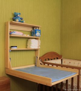 hanging changing board
