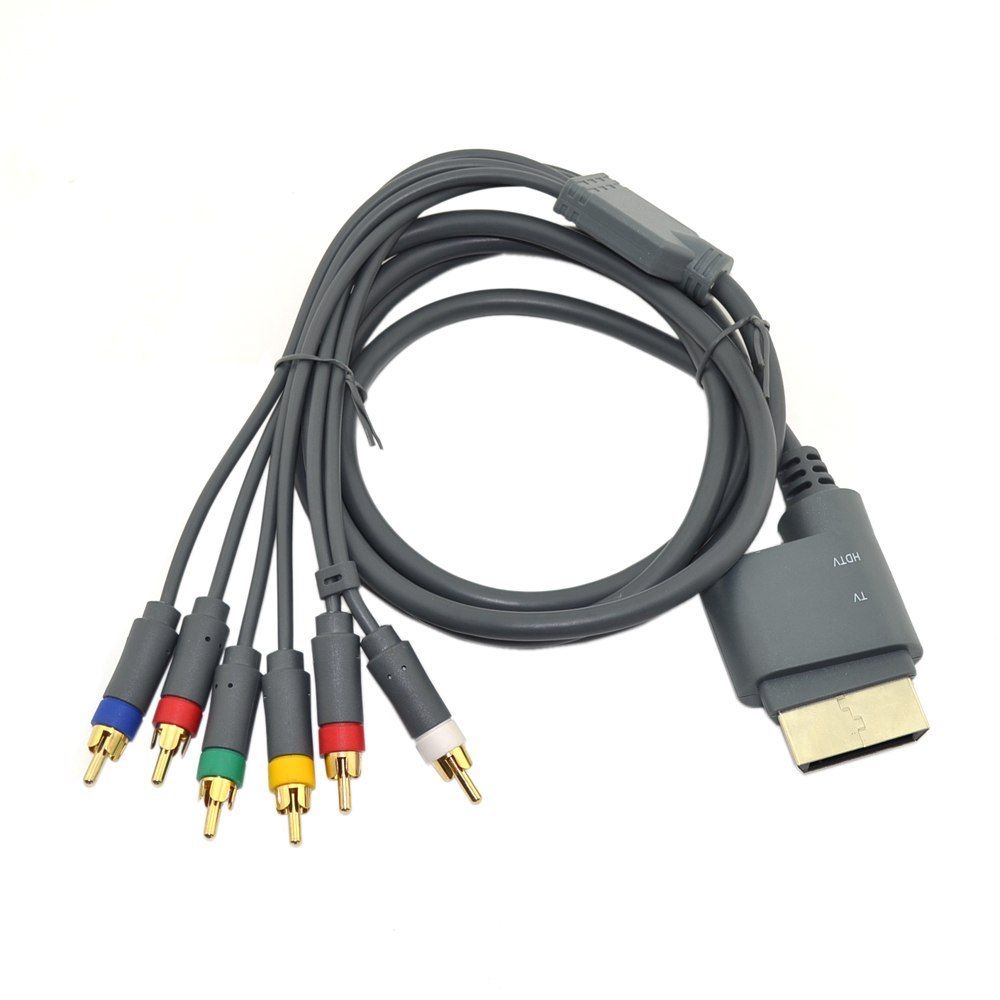 Connecting an Xbox 360 using a component cable