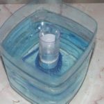 DIY Christmas tree stand with water