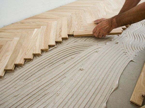 Features of parquet boards.