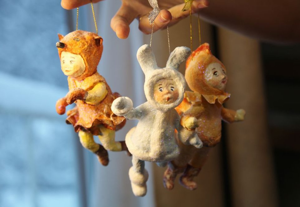 Children in carnival costumes