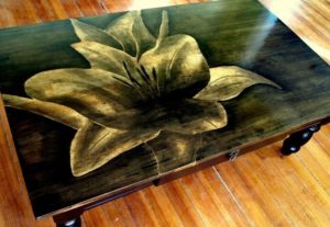 DIY coffee table restoration