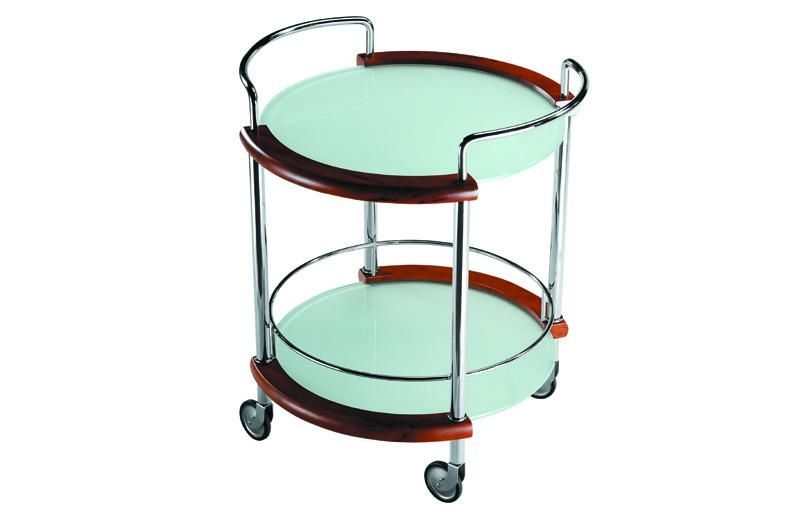 Serving table on wheels 